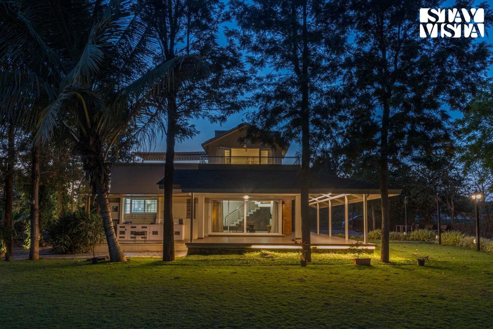 Stayvista'S Silver Grove - Serene Haven With Expansive Lawn & Terrace 나식 외부 사진
